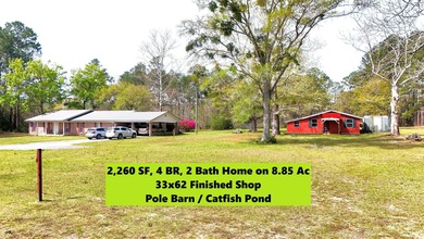 (private lake, pond, creek) Home Sale Pending in Defuniak Springs Florida