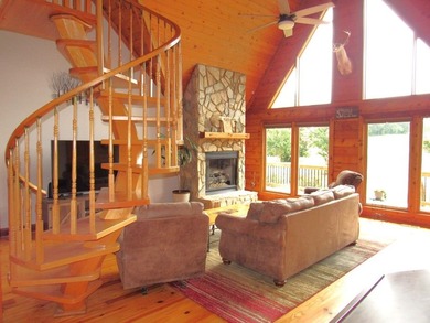 Beautiful traditional log-style home offering 2,700+ sqft on 2 - photo 6
