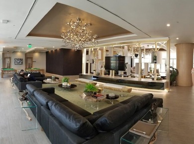 Welcome to Aria on the Bay--a soaring masterpiece of modern