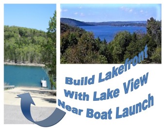 Rare Lakefront and View Lot  - Lake Lot For Sale in Blue Eye, Missouri