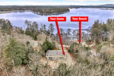 Winnipesaukee home with shared beach, day dock moorings and boat - photo 15
