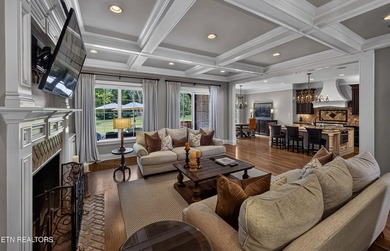 This beautiful stone-and-brick Tuscan-inspired home in the gated - photo 15