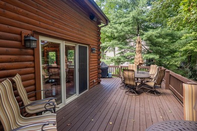 This visually stunning, premier lakefront log home on a - photo 31