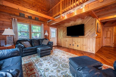 This visually stunning, premier lakefront log home on a - photo 34