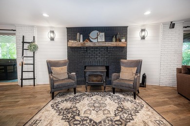 This visually stunning, premier lakefront log home on a - photo 57