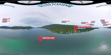 Whitefish Lake frontage with dual building sites! Positioned on - photo 4