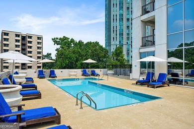 Perched high above Buckhead on the 25th floor, this exceptional