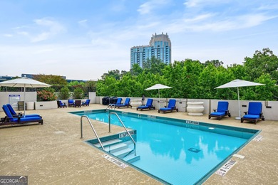 Perched high above Buckhead on the 25th floor, this exceptional