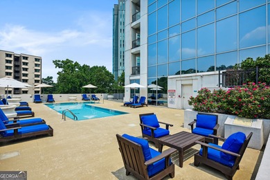Perched high above Buckhead on the 25th floor, this exceptional