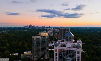 Perched high above Buckhead on the 25th floor, this exceptional