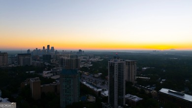 Perched high above Buckhead on the 25th floor, this exceptional