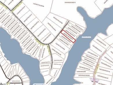 Lake Secession Lot For Sale in Iva South Carolina