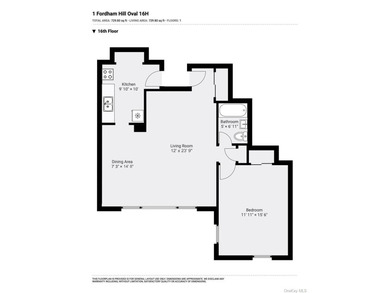 This high floor, 2-bedroom co-op apartment, with refinished - photo 16