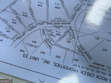 Carters Lake Lot For Sale in Ranger Georgia