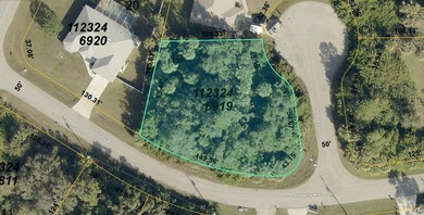 Northport Waterway Lakes and Canals Lot Sale Pending in North Port Florida