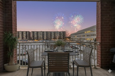 Front row seat for Rosemont Fireworks display from your balcony!