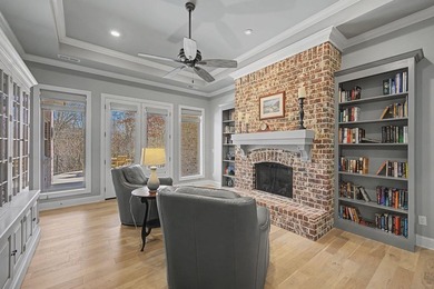 Step into this custom English-inspired one-level home, nestled - photo 23
