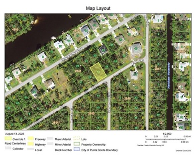 Port Charlotte Waterway Area Lot For Sale in Port Charlotte Florida