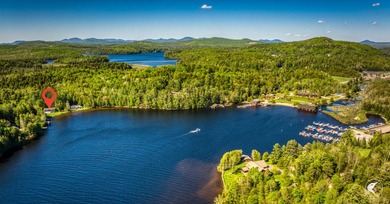 Set along the shoreline of Lower Saranac Lake within the - photo 44
