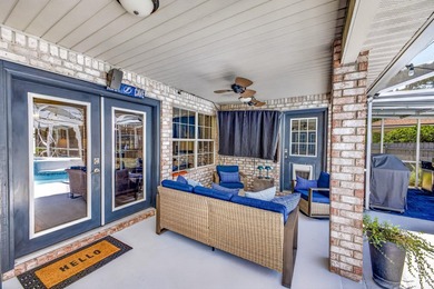 Nestled on a .54 acre corner cul-de-sac lot in the gated - photo 19