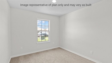 The Baxtor is a single-story, 3-bedroom, 2-bathroom home that - photo 12