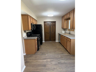 The house is located on a beautiful corner lot. Fenced in yard