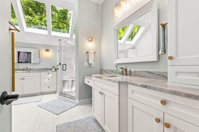Tucked behind mature canopy on a rare, private one acre double - photo 34