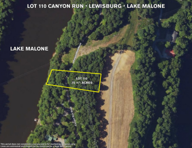 Lake Lot For Sale in Lewisburg, Kentucky