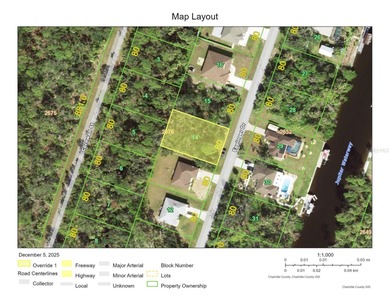 Port Charlotte Waterway Lakes Area Lot For Sale in Port Charlotte Florida