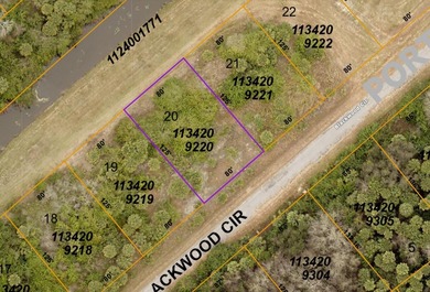 Northport Waterway Lakes and Canals Lot For Sale in North Port Florida