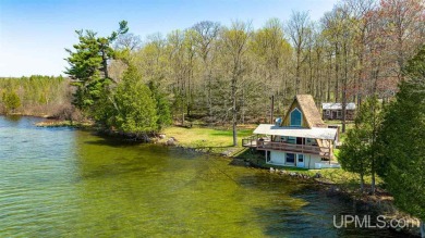 Chicaugon Lake Home For Sale in Crystal Falls Michigan