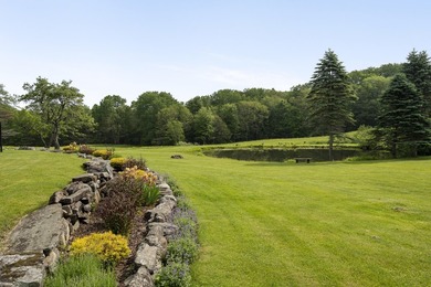 Set on 9 pastoral acres overlooking a swimmable spring fed pond - photo 38