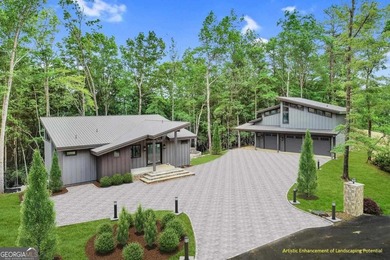 Lake Burton Home For Sale in Clarkesville Georgia