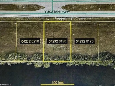 Cape Coral Lakes Area Lot For Sale in Cape Coral Florida