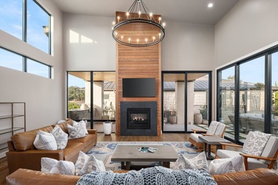This exquisite Hill Country modern in exclusive Applehead sits - photo 5