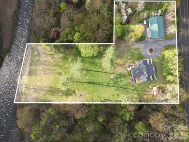 RIVERFRONT home on 2.4 acres in Linville Falls, where the sound - photo 2