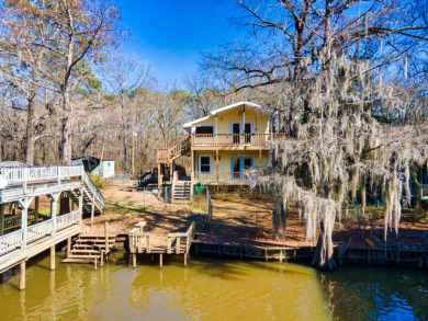 CADDO LAKE WATERFRONT HOME: 1741 Pine Island Road Karnack, TX  - Lake Home For Sale in Karnack, Texas