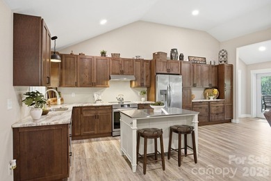 RIVERFRONT home on 2.4 acres in Linville Falls, where the sound - photo 4