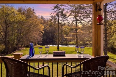 RIVERFRONT home on 2.4 acres in Linville Falls, where the sound - photo 7