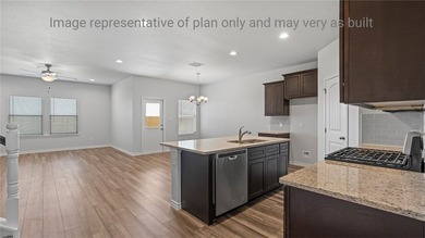 The Midland plan is a two-story, 4-bedroom, 3-bathroom home - photo 3