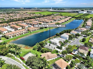 (private lake, pond, creek) Home For Sale in Homestead Florida