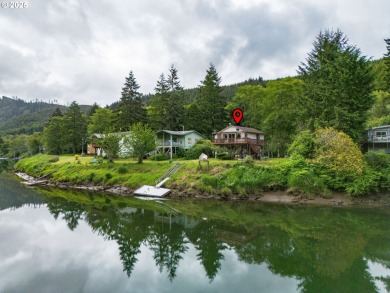 (private lake, pond, creek) Home For Sale in Siletz Oregon
