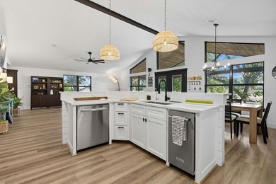 Over 300 feet of Lake LBJ shoreline, a delightful pool and spa - photo 7