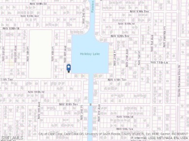 Holiday Lake  Lot For Sale in Cape Coral Florida