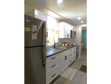 This beautifully remodeled home features a stylish galley-style - photo 3