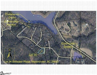 Lake Hartwell Lot For Sale in Westminster South Carolina