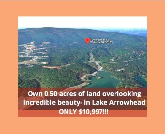 Lake Arrowhead Lot For Sale in Waleska Georgia