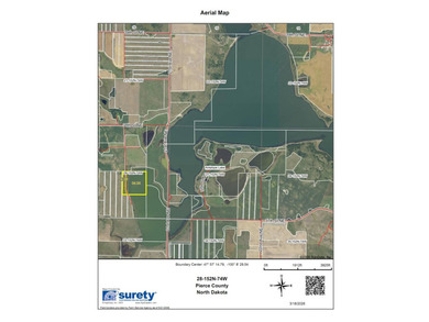 Lake Acreage For Sale in Anamoose, North Dakota