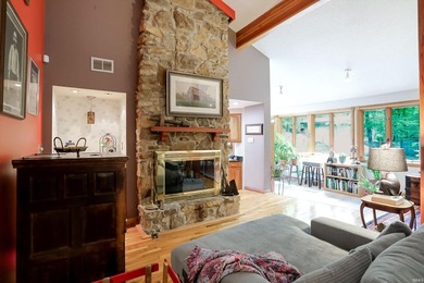Set on nearly 6 wooded acres, this contemporary custom home - photo 14
