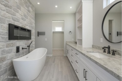 New construction by McBrothers Custom Homes in the gated